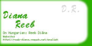 diana reeb business card